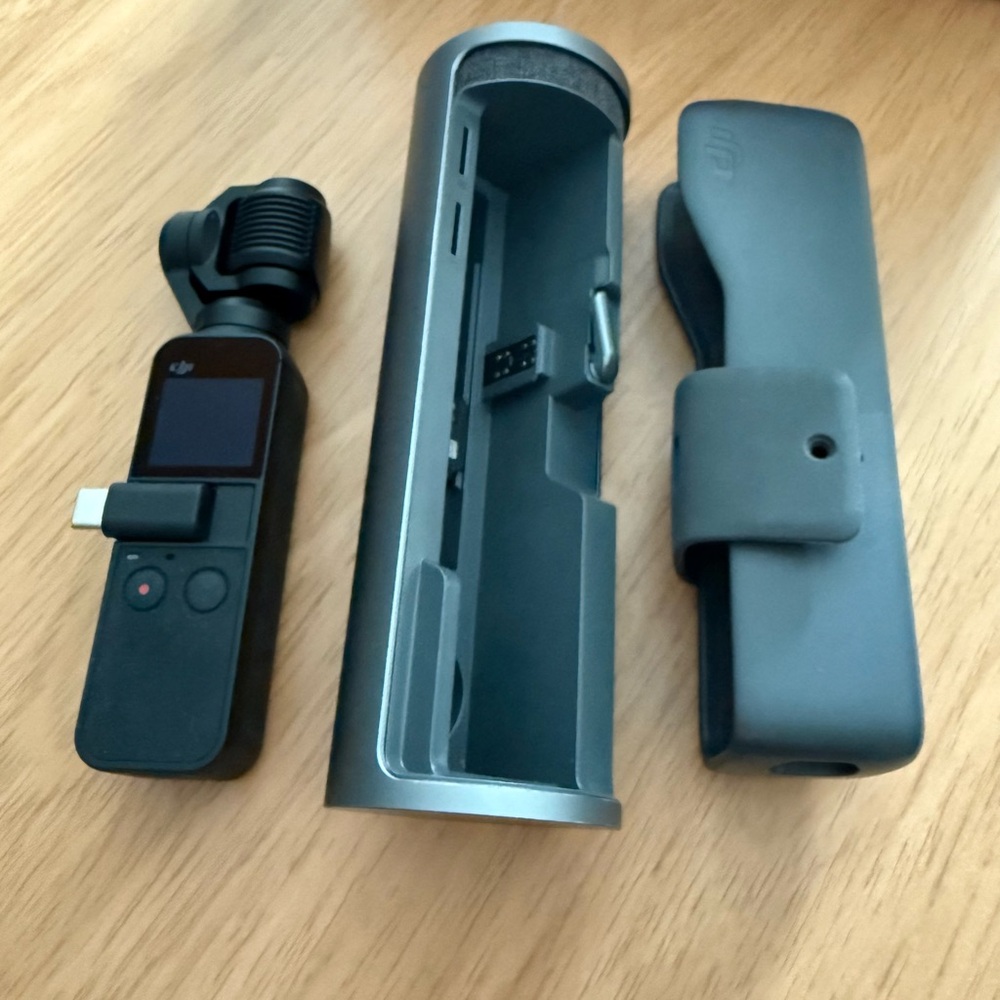 DJI Black and Gray Handheld Gimbal Camera